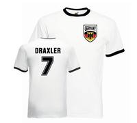 Germany Men's Julian Draxler Ringer Tee | Size: Large Germany Multicolor L