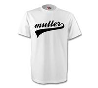 Germany Men's Thomas Muller Signature Tee in White | Size: Large Germany White L
