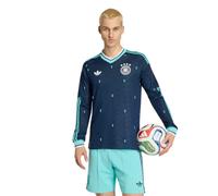 Germany 26 Away Authentic Long Sleeve Jersey