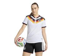 Adidas Germany 26/27 Authentic Home Woman Short Sleeve T-shirt White XL Women
