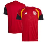 Adidas Germany 26/27 Tiro Training Short Sleeve T-shirt Red M / Regular Men