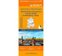 Germany Northeast - Michelin Regional Map 542