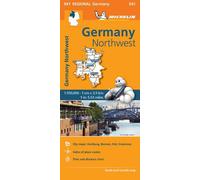Germany Northwest - Michelin Regional Map 541