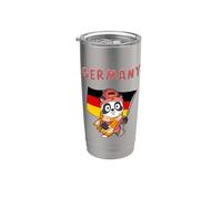 Germany Panda Bear Fans Stainless Steel Insulated Tumbler