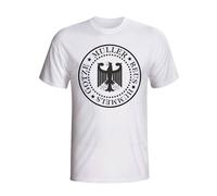Germany Presidential T-Shirt in White | Size: Large Germany White L