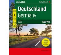 Germany Road Atlas 2026/2027: 1:200,000 scale