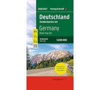 Germany Road Map Set 1:200.000, 2026/2027: 18 map set