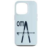 Germany Skiing Skier Oma German Grandma Case for iPhone 13 Pro