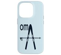 Germany Skiing Skier Oma German Grandma Case for iPhone 14 Pro