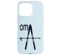 Germany Skiing Skier Oma German Grandma Case for iPhone 15 Pro Max