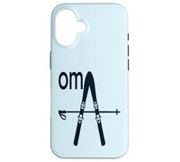 Germany Skiing Skier Oma German Grandma Case for iPhone 16