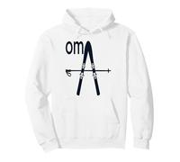 Germany Skiing Skier Oma German Grandma Pullover Hoodie