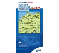 Germany / Switzerland / Austria road map (1) (Wegenkaart)