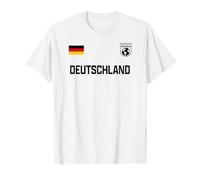 Germany THE WORLD Flag, Unwavering Identity with Three Colors of Black, Red, and Gold T-Shirt