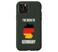 Germany Travel I've Been To Germany Flag Map Case for iPhone 11 Pro