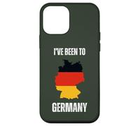 Germany Travel I've Been To Germany Flag Map Case for iPhone 12 mini