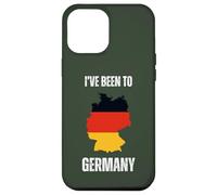 Germany Travel I've Been To Germany Flag Map Case for iPhone 12 Pro Max