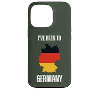Germany Travel I've Been To Germany Flag Map Case for iPhone 13 Pro