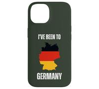 Germany Travel I've Been To Germany Flag Map Case for iPhone 14