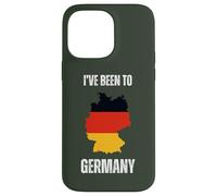Germany Travel I've Been To Germany Flag Map Case for iPhone 14 Pro Max