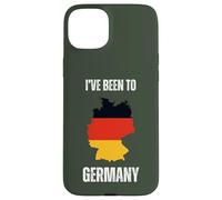 Germany Travel I've Been To Germany Flag Map Case for iPhone 15 Plus