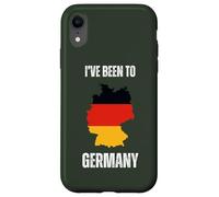Germany Travel I've Been To Germany Flag Map Case for iPhone XR