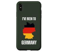 Germany Travel I've Been To Germany Flag Map Case for iPhone XS Max
