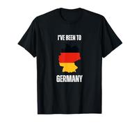 Germany Travel I've Been to Germany Flag Map T-Shirt