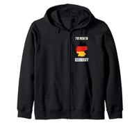 Germany Travel I've Been To Germany Flag Map Zip Hoodie