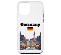 Germany trip souvenir Christmas market lover German flag Case for iPhone 12 mini