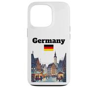 Germany trip souvenir Christmas market lover German flag Case for iPhone 13 Pro