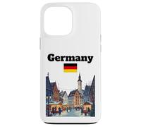 Germany trip souvenir Christmas market lover German flag Case for iPhone 13 Pro Max