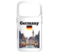 Germany trip souvenir Christmas market lover German flag Case for iPhone 17 Pro