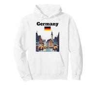 Germany trip souvenir Christmas market lover German flag Pullover Hoodie