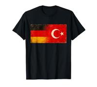 Germany Turkey Friendship Roots Design T-Shirt