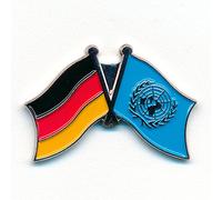 Germany UN UNO United Nations World Symbol Flag Badge Pin Badge 0786