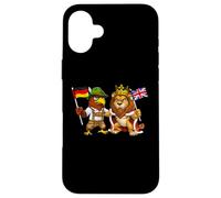 Germany United Kingdom Flag British UK England Heritage Case for iPhone 16 Plus