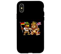Germany United Kingdom Flag British UK England Heritage Case for iPhone X/XS
