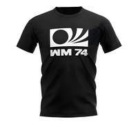 Germany Women's Womens West 1974 World Cup T-Shirt Black | Size: XL Germany Black XL