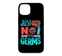 Germaphobe Just Say No To Germs Hand Sanitizer Case for iPhone 13