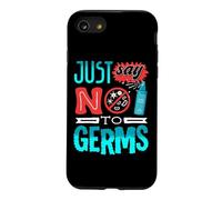 Germaphobe Just Say No To Germs Hand Sanitizer Case for iPhone SE (2020) / 7/8