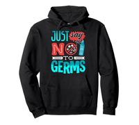 Germaphobe Just Say No To Germs Hand Sanitizer Pullover Hoodie