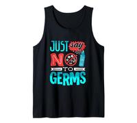 Germaphobe Just Say No to Germs Hand Sanitizer Tank Top
