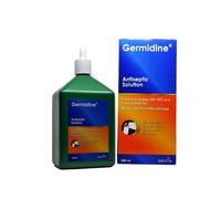 Germidine 10% Povidone Iodine Antiseptic Solution - Powerful Antiseptic for Wound Care, Skin Disinfection & Infection Prevention - 500ml