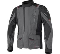 Germot Amaruq Waterproof Motorcycle Textile Jacket, black/anthracite/red, size 6XL