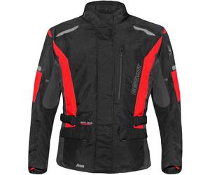 Germot Aron waterproof Motorcycle Textile Jacket, black-red, size 3XL for Men