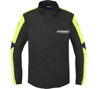 Germot Bergen Rain Jacket, black-yellow, size 4XL for Men