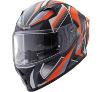 Germot GM 711 Dekor Helmet, black-orange, size 2XL for Men