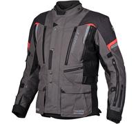 Germot InsideOut Motorcycle Textile Jacket, black/anthracite/red, size L