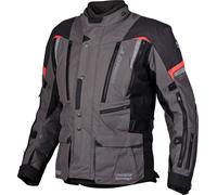 Germot InsideOut, textile jacket waterproof 5XL Dark Grey/Black/Red